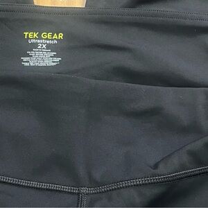 Tek Gear Black UltraStretch Activewear 2X